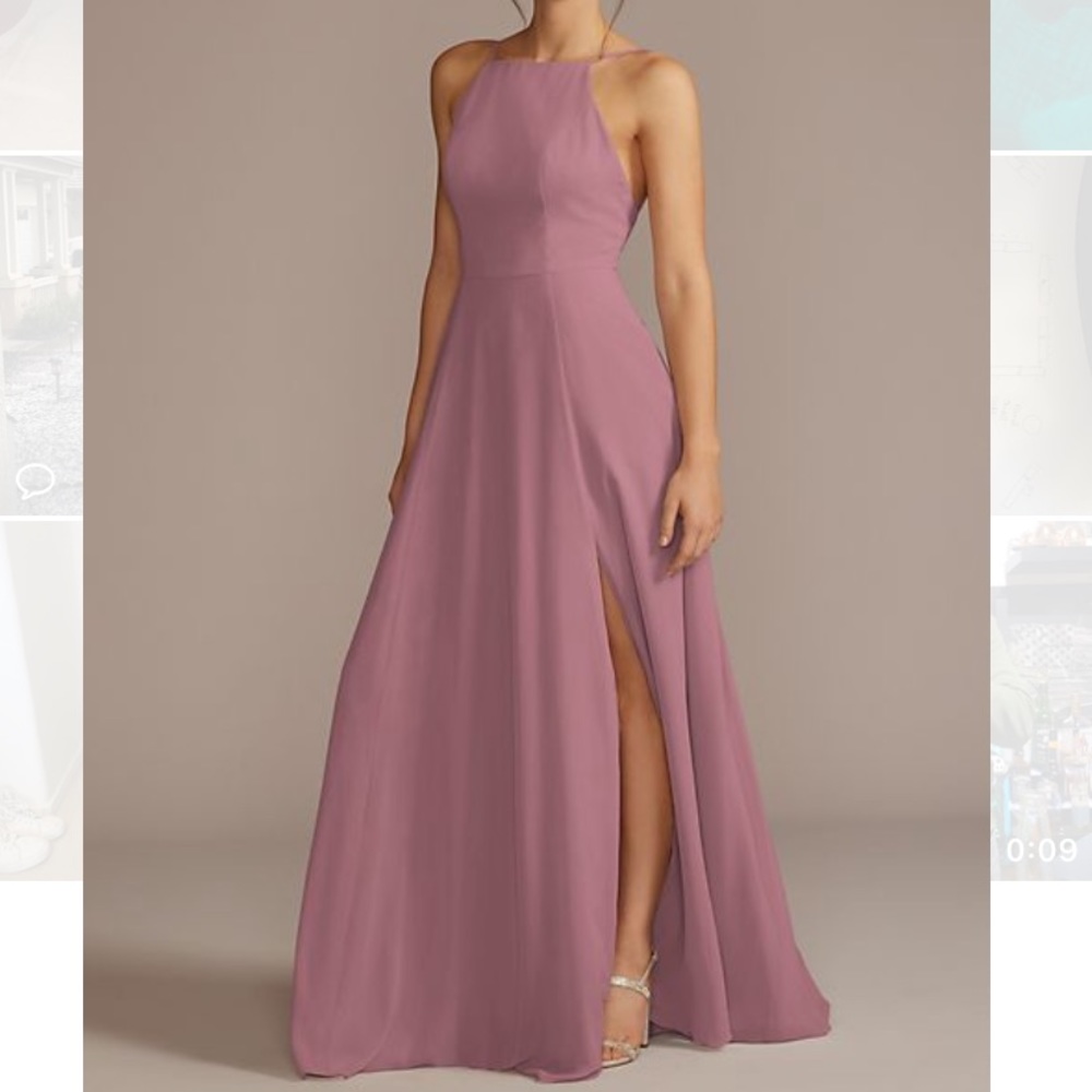 NWT David’s Bridal Quartz Bridesmaid Dress SIZE 8